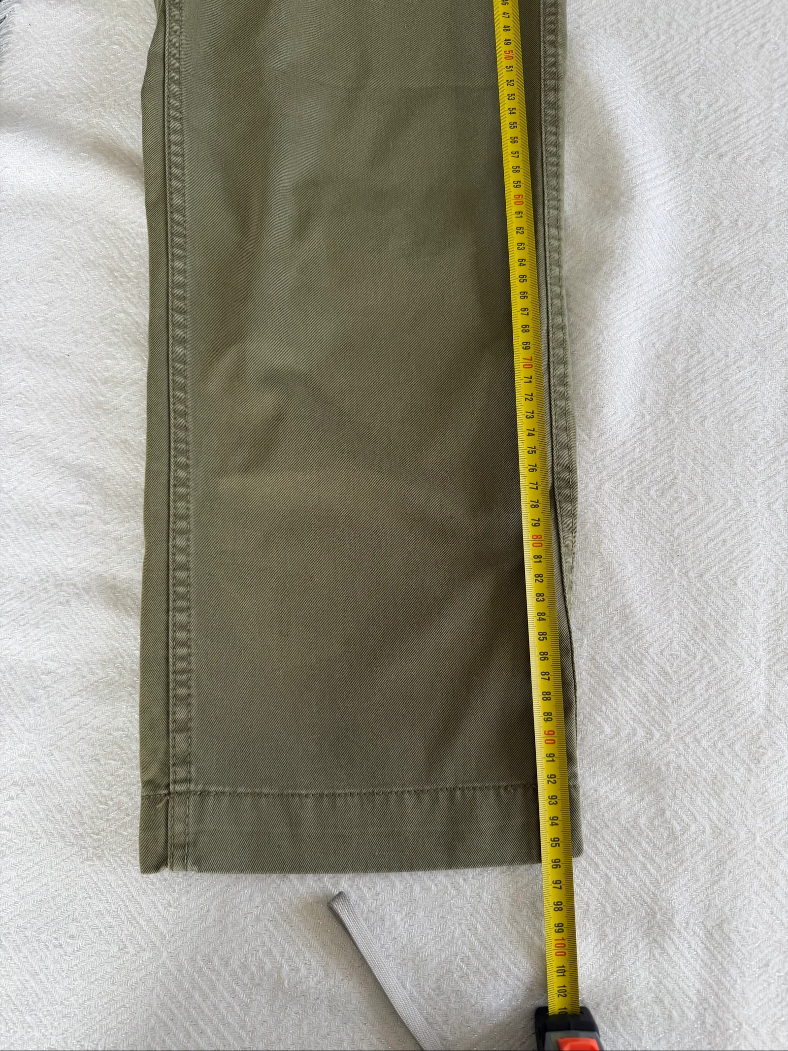 Jeans cáqui corte reto e largo Pull&Bear tamanho 34 – photo 10